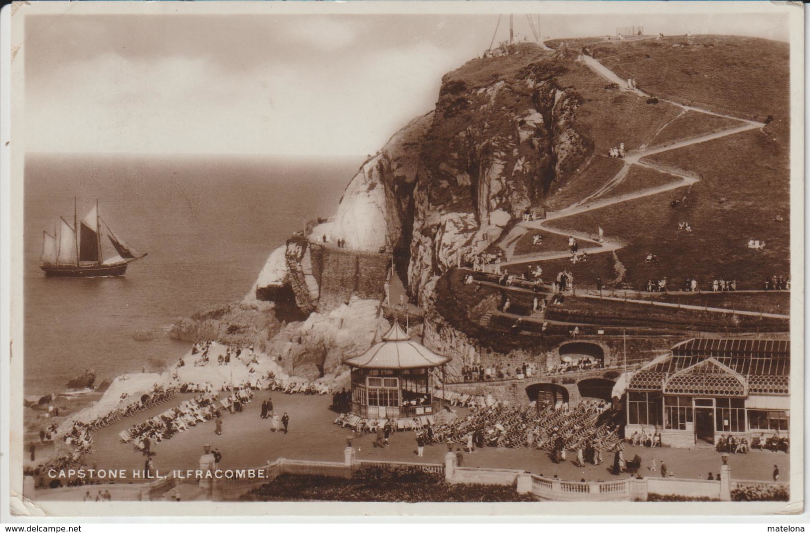 ANGLETERRE DEVON ILFRACOMBE CAPSTONE HILL - Ilfracombe