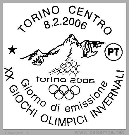 ITALIA - Usato - 2006 - Giochi Olimpici Invernali Torino 2006 - Sci Alpino - Skiing - 0,90 - 2001-10: Usati