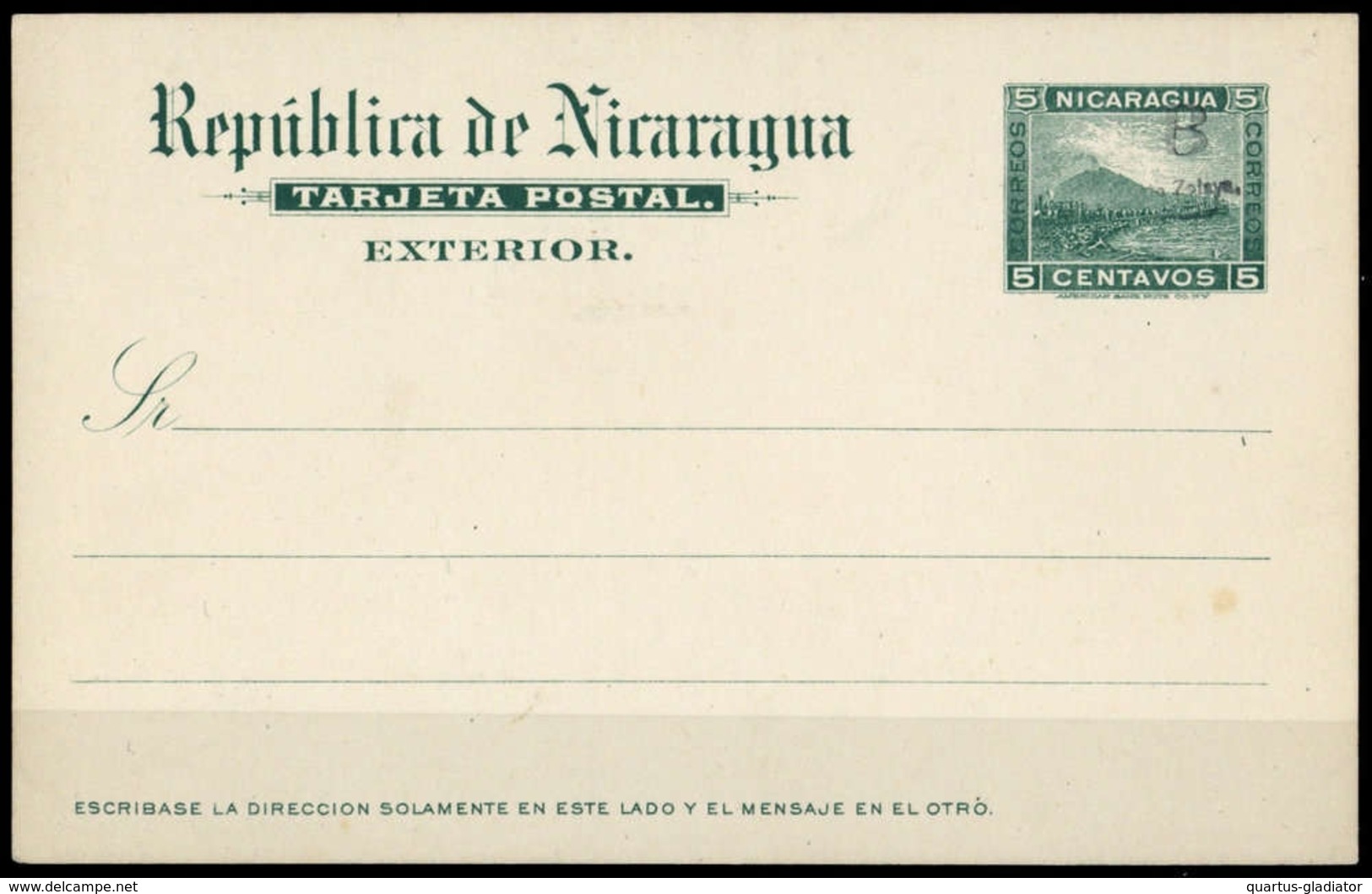 1905, Nicaragua, I. P 2, Brief (1686023691) - Nicaragua