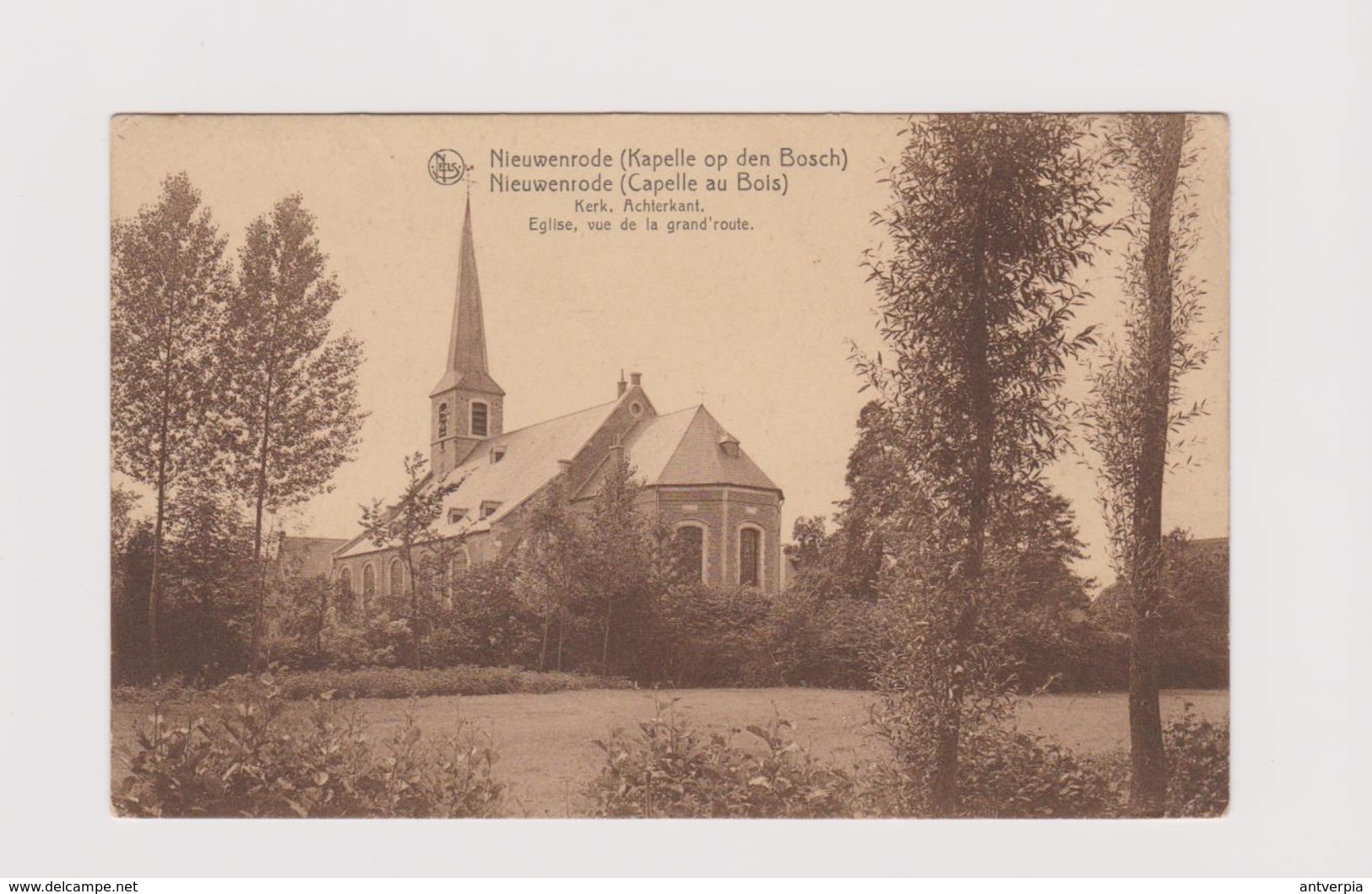 Nieuwenrode Kapelle Op Den Bosch,kerk Achterkant - Kapelle-op-den-Bos