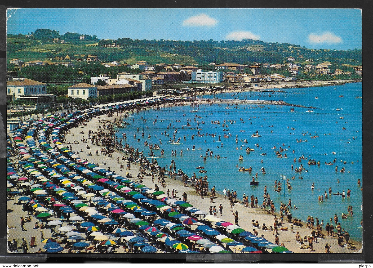 FANO - LA SPIAGGIA - VIAGGIATA 1979 - Fano