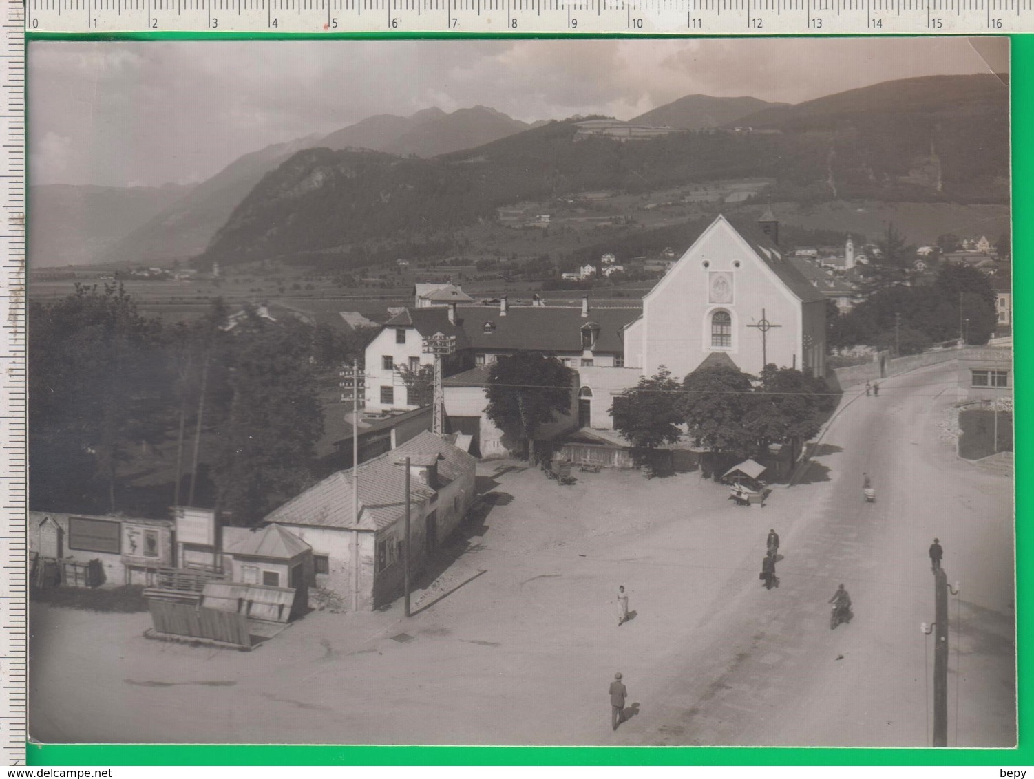 BRUNICO.  Monte Pasubio.Tofane. Cervignano Del Friuli. Brunico. Suedtirol. Sudtirolo. Chiesa Dei Cappuccini. Alto Adige - Lieux