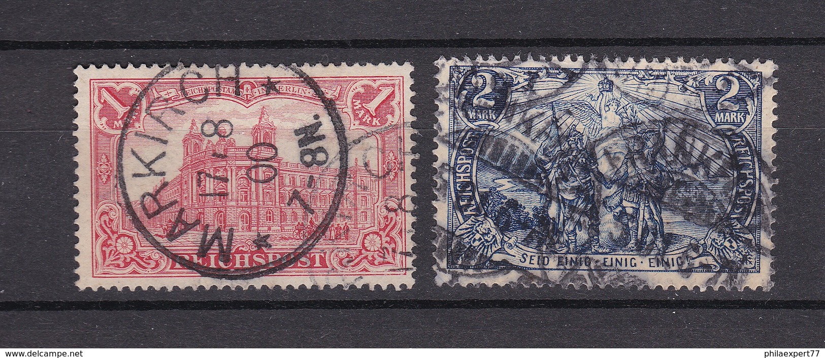 Deutsches Reich - 1900 - Michel Nr. 63/64 - Gest. - Gebraucht