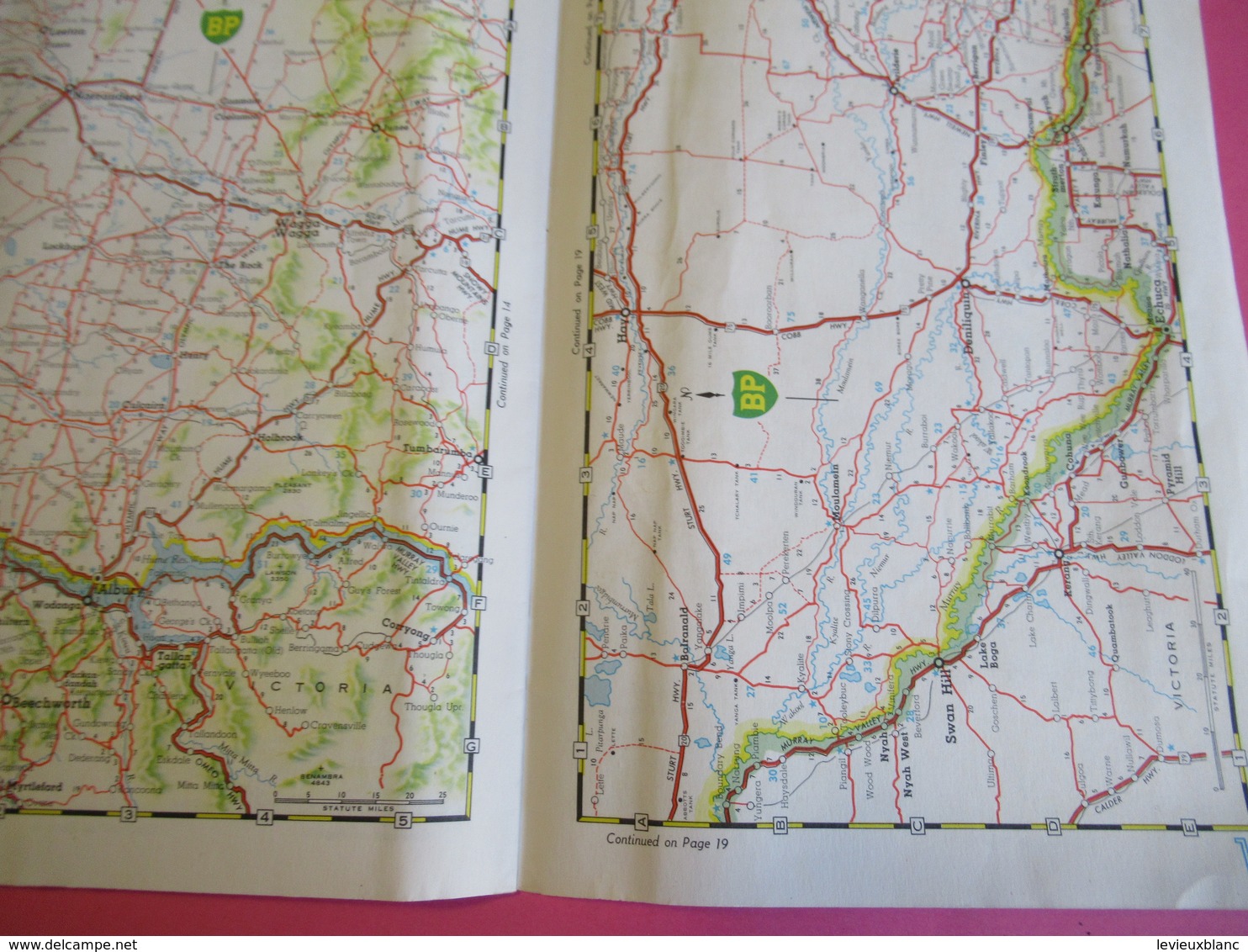Carte Géographique/ Guide/AUSTRALIE/New South Wales / BP At Your Service ! / 1965   PGC296 - Autres & Non Classés