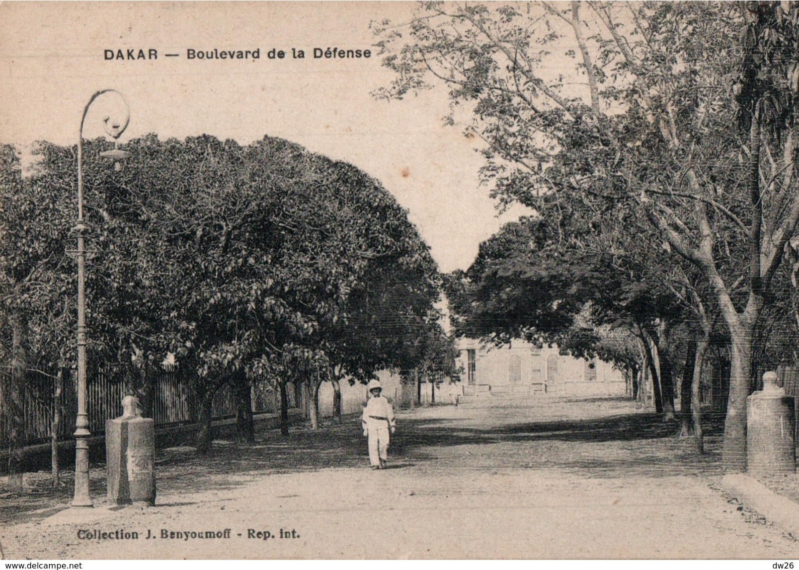 Dakar (Sénégal) - Boulevard De La Défense - Collection Benyoumoff - Senegal