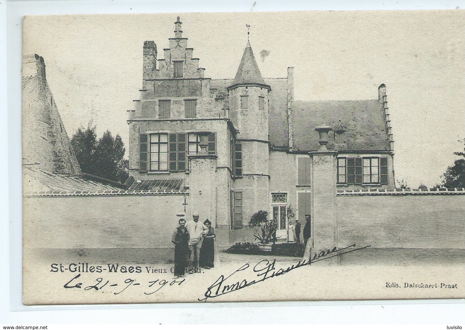 St GILLES WAES - St GILLIS WAAS - Vieux Château - Sint-Gillis-Waas