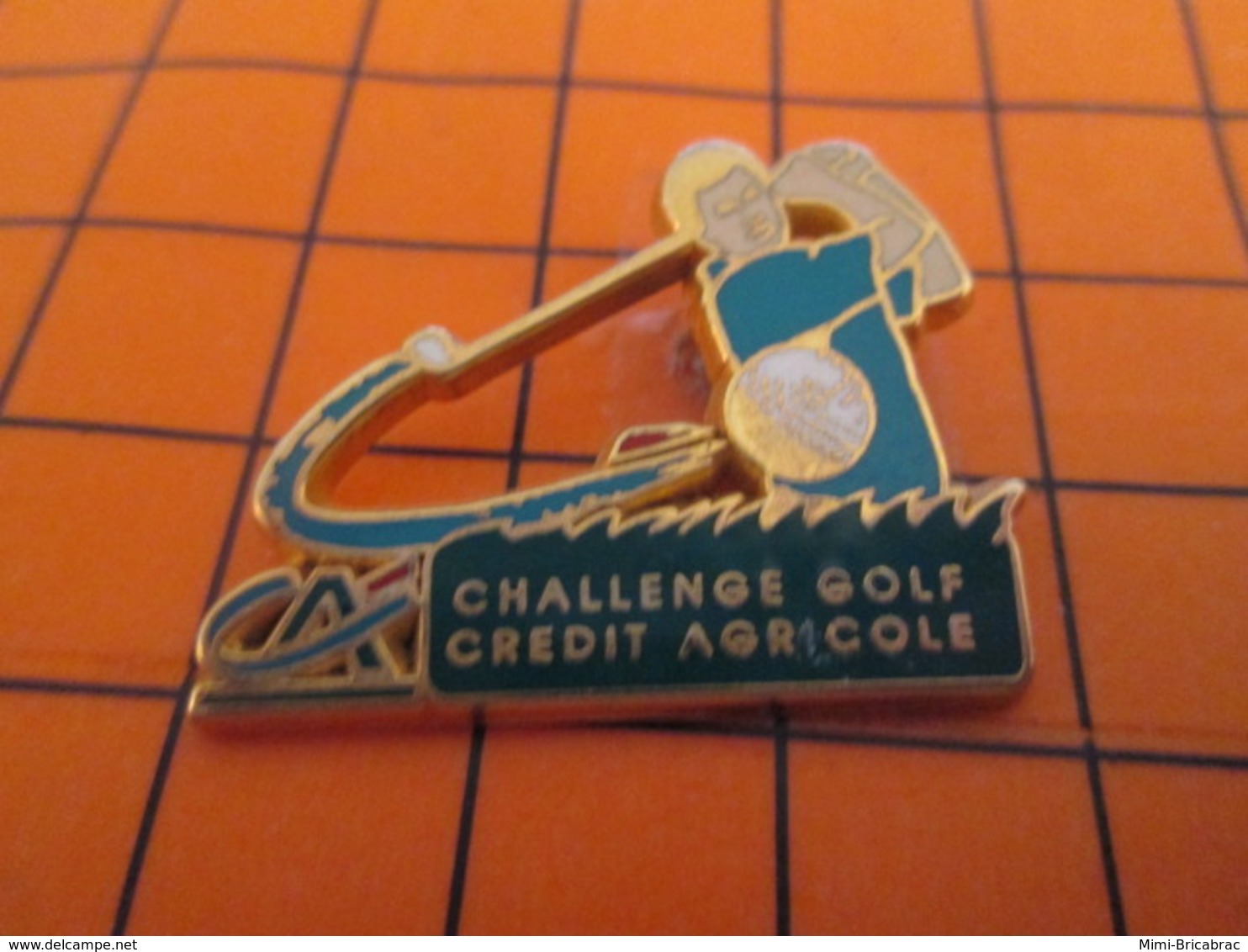 320 Pin's Pins / Belle Qualité Et Rare / THEME SPORTS : CREDIT AGRICOLE CHALLENGE GOLF Par DECAT - Golf