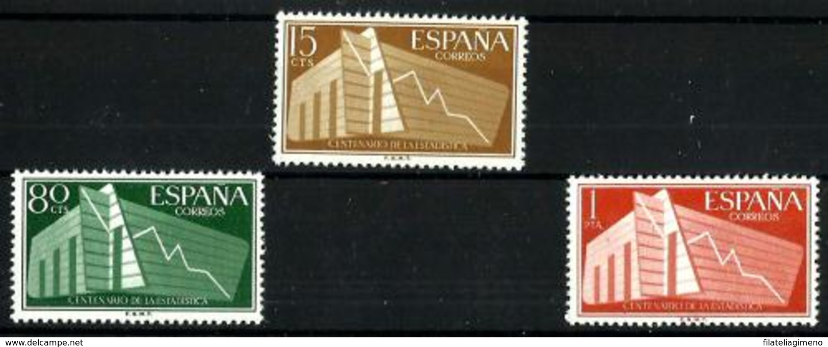 España Nº 1196/98 En Nuevo. Cat.13€ - Neufs