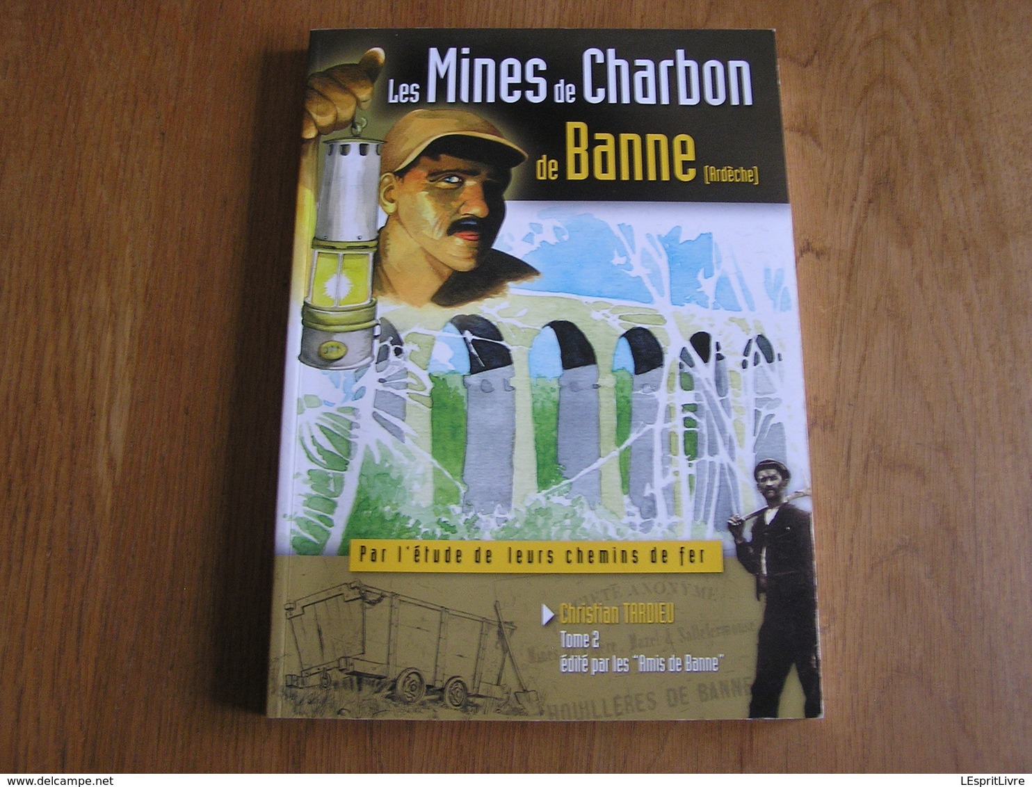 LES MINES à CHARBON DE BANNE Tome 2 Régionalisme Ardèche Doulovy Chemins De Fer Houille Concession Mine Mineurs France - Auvergne