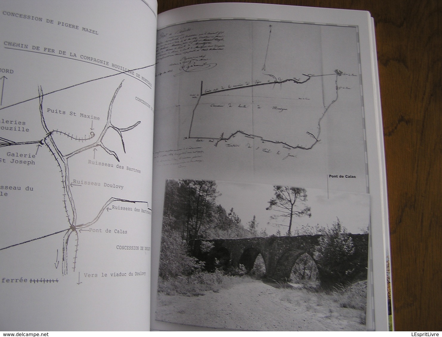 LES MINES à CHARBON DE BANNE Tome 2 Régionalisme Ardèche Doulovy Chemins de Fer Houille Concession Mine Mineurs France