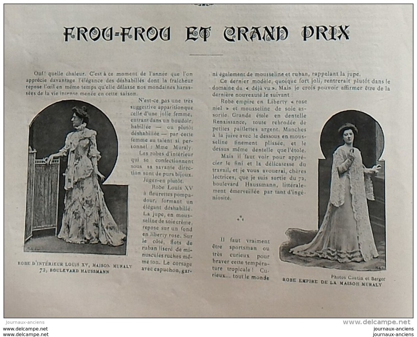 1901 LONGCHAMPS GRAND PRIX DE PARIS - CHANTILLY - EXPOSITION CANINE - FROU FROU ET LE GRAND PRIX