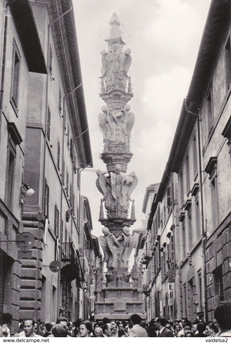 VITERBO - NUOVA MACCHINA DI SANTA ROSA - ALTA 30 METRI - FESTA IL 3 SETTEMBRE DI OGNI ANNO - 1967 - Viterbo