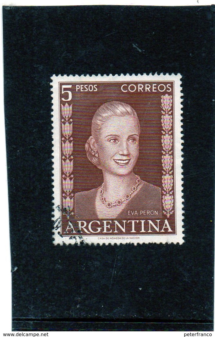 CG5 - 1952 Argentina - Evita Peron - Usati