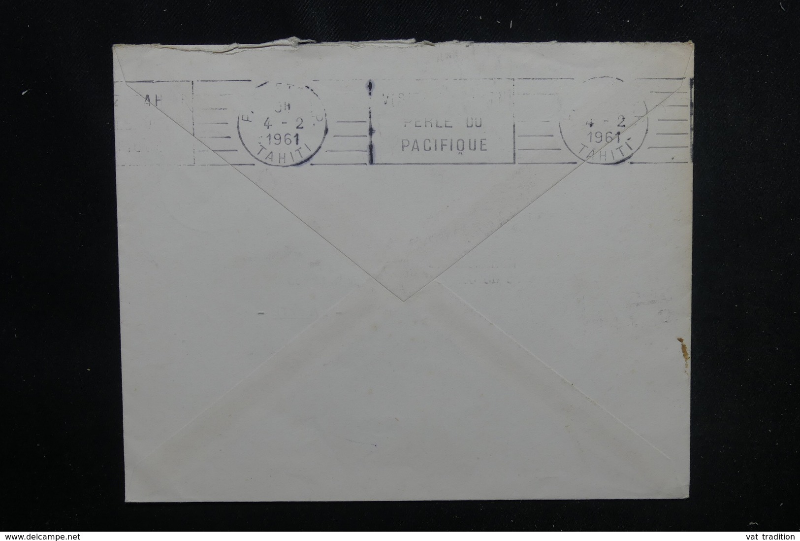 POLYNÉSIE - Enveloppe En Franchise De Uturoa Pour Papeete En 1961 - L 52641 - Cartas & Documentos