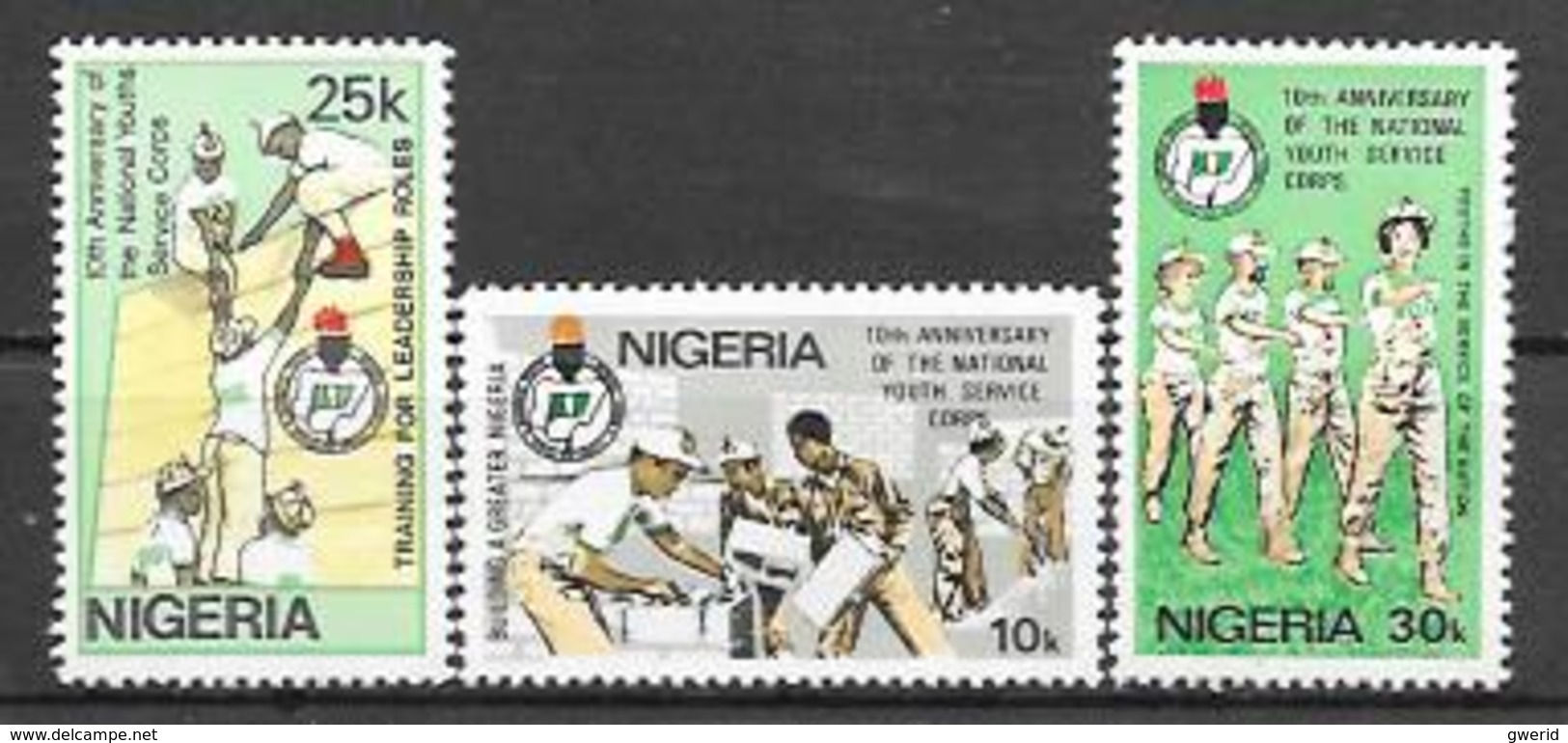 Nigeria N° 422/24 YVERT NEUF ** - Nigeria (1961-...)