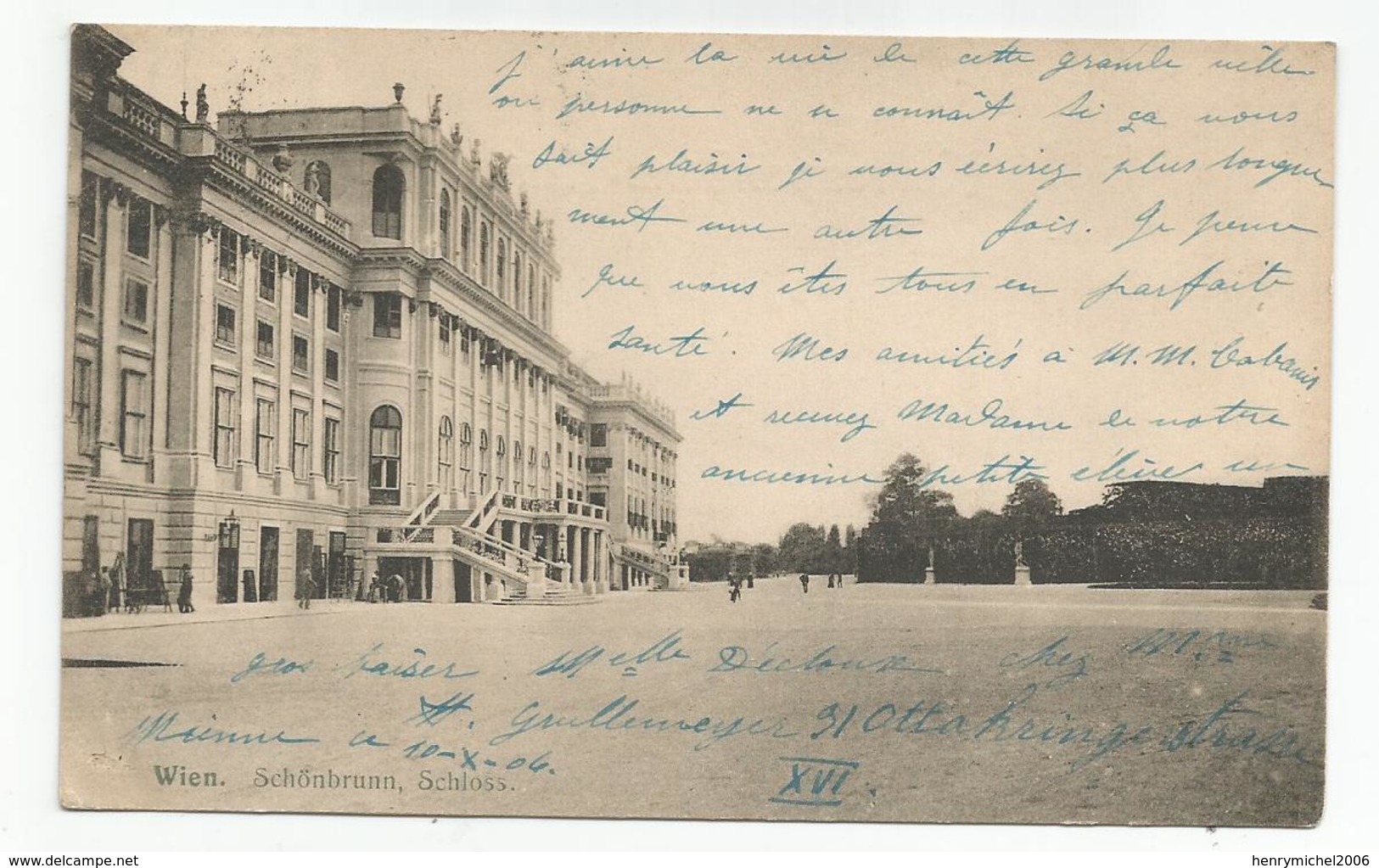 Autriche Austria Wien Schnbrunn , Schloss 1906 - Wien Mitte