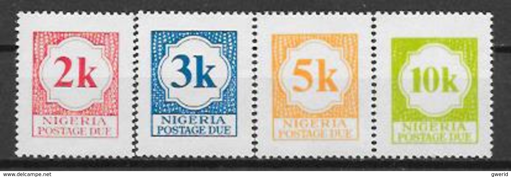 Nigeria N° T11/14 YVERT NEUF ** - Nigeria (1961-...)