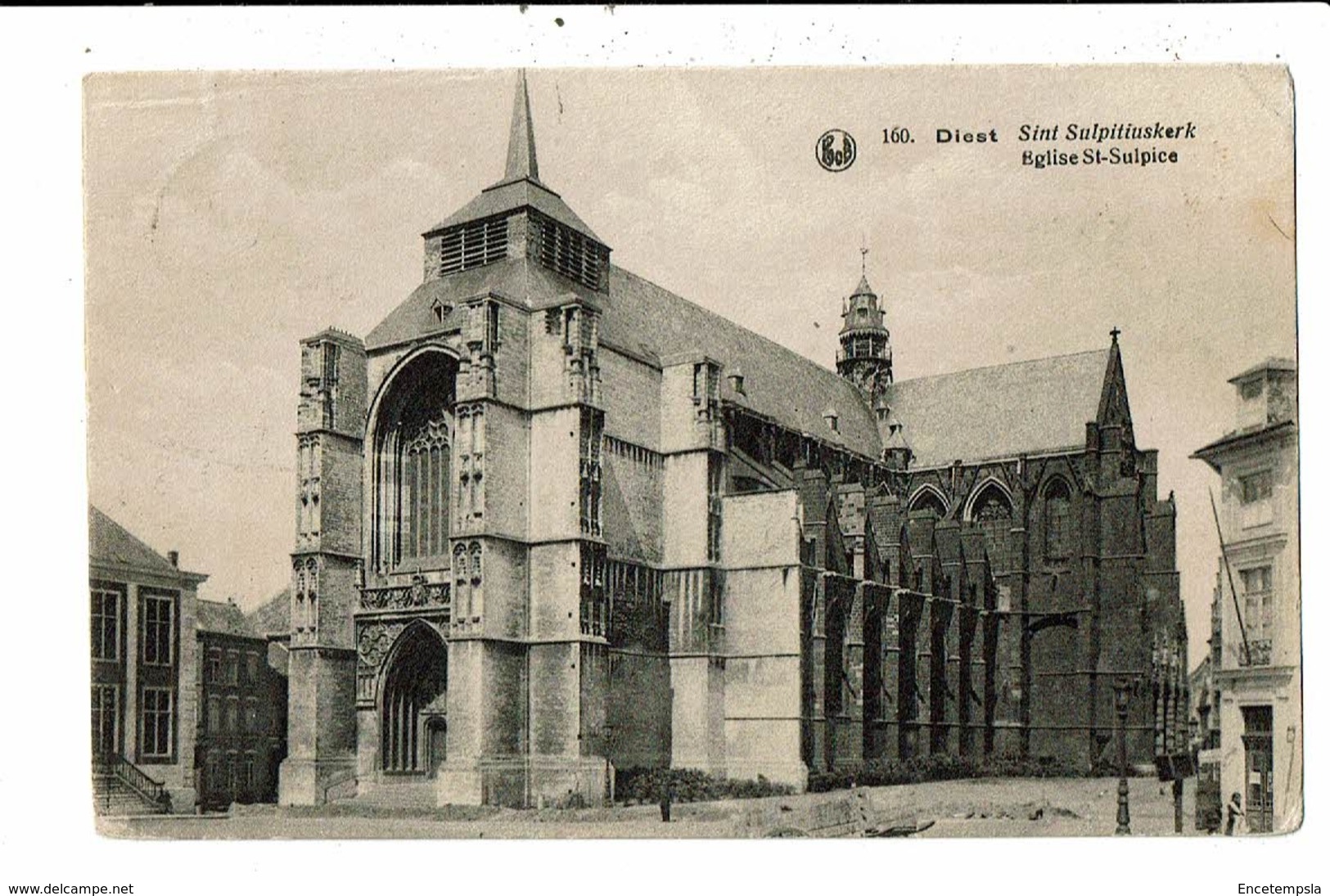 CPA Carte Postale- Belgique-Diest- Eglise St Sulpice -1923VM12681 - Diest