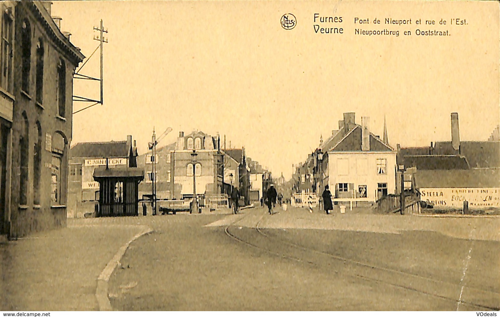 CPA - Belgique - Veurne - Furnes - Pont De Nieuport Et Rue De L'Est - Veurne