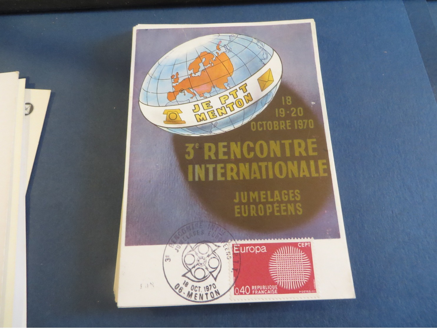 37 cartes MAXIMUM,dont journées du timbres,toutes photographiées(lot 316)