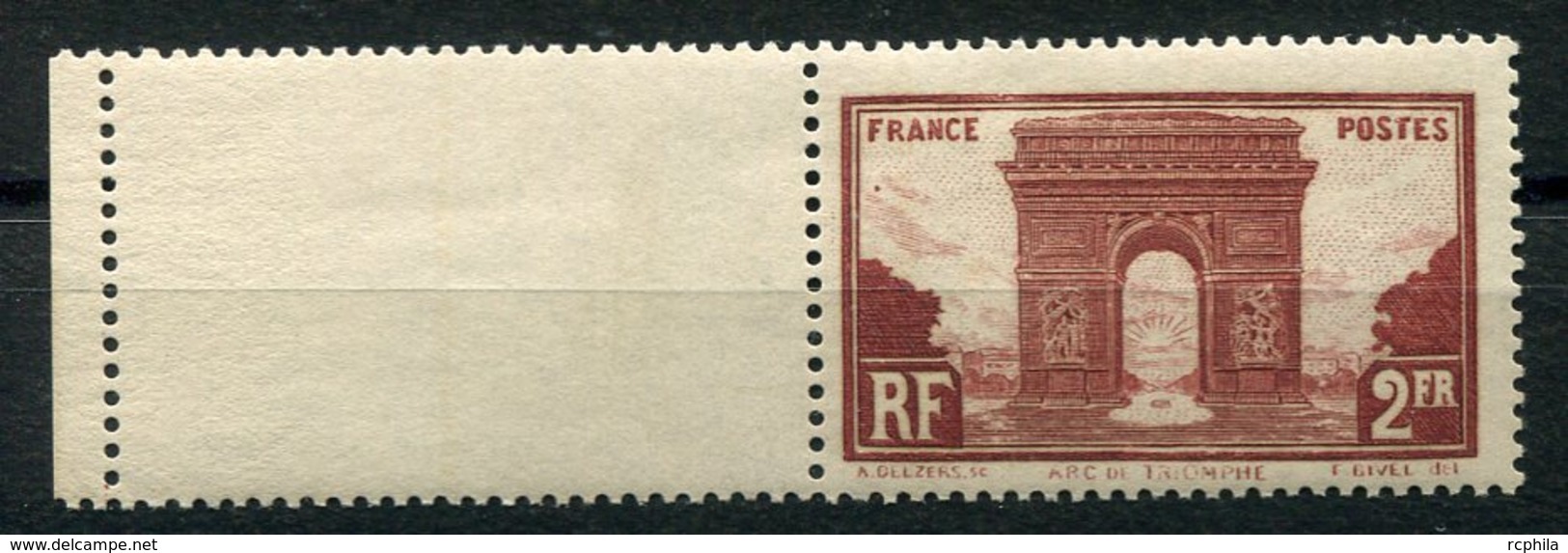 RC 15368 FRANCE N° 258 ARC DE TRIOMPHE COTE 95€ NEUF ** MNH ( VOIR DESCRIPTION ) - Neufs