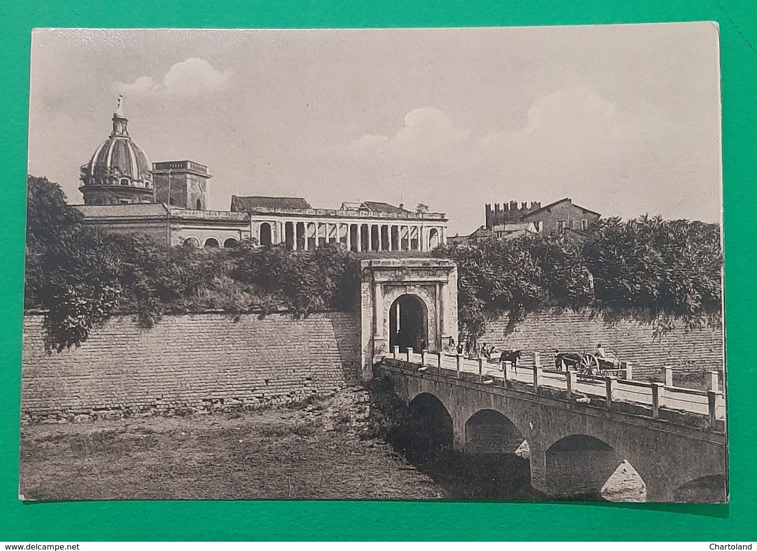 Cartolina Capua - Porta Napoli - 1950 - Caserta