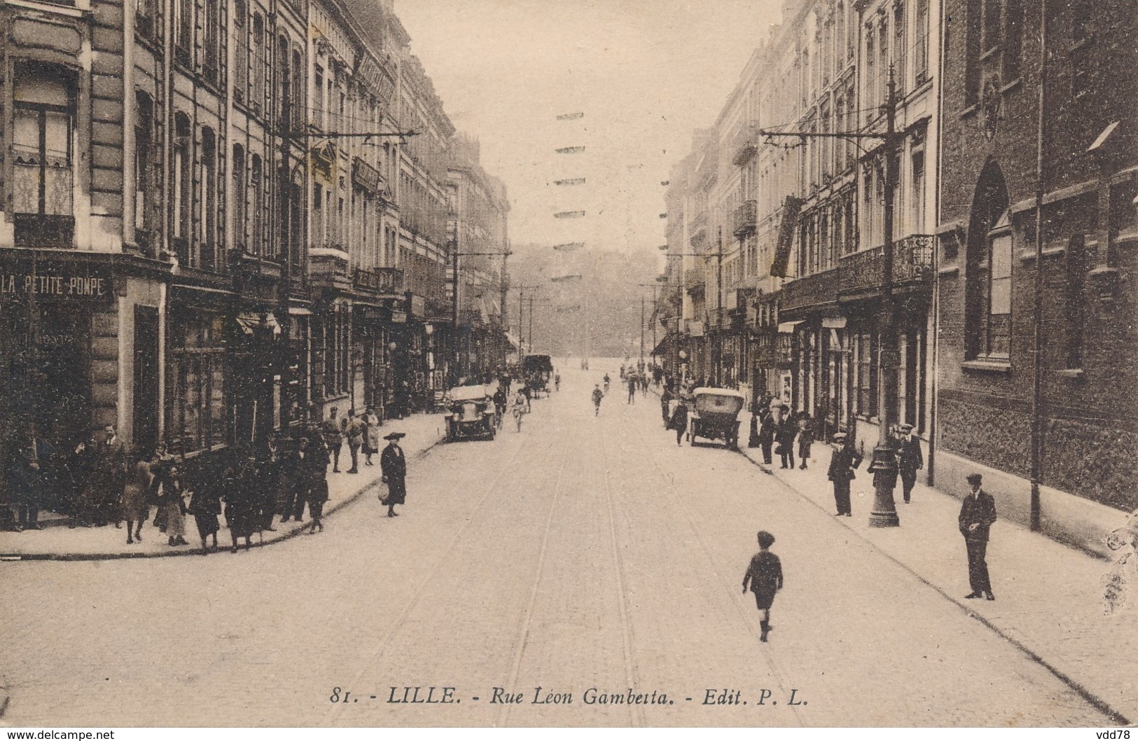 Lille PL 81 Rue Léon Gambetta TBE - Lille