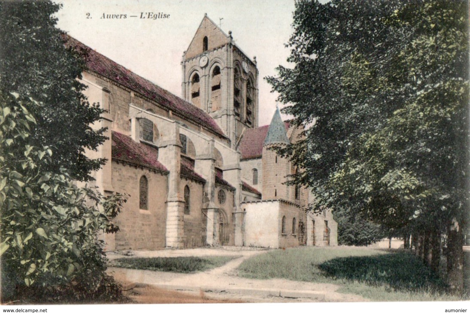 AUVERS ( 95 ) - L'Eglise . - Auvers Sur Oise