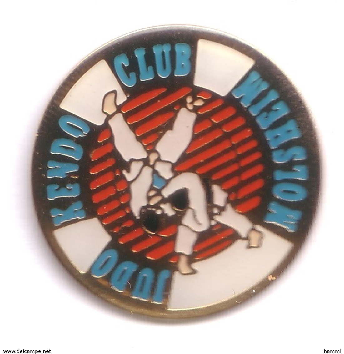 C73 Pin's JUDO KENDO CLUB MOLSHEIM ALSACE Achat Immédiat - Judo