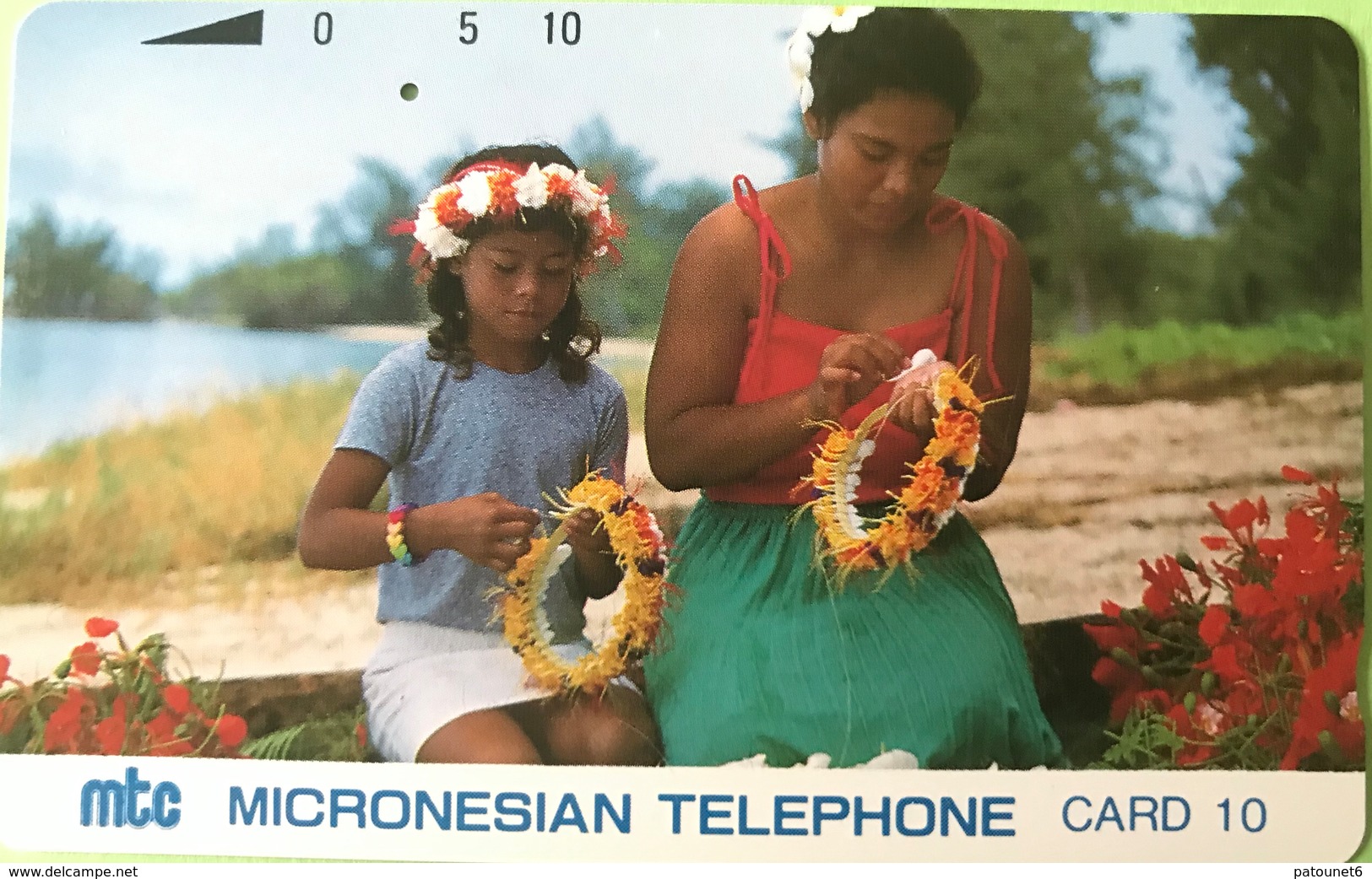 MICRONESIE  -  Carte " Tamura "  Micronésiennes " -  Mtc 10 - Micronesia