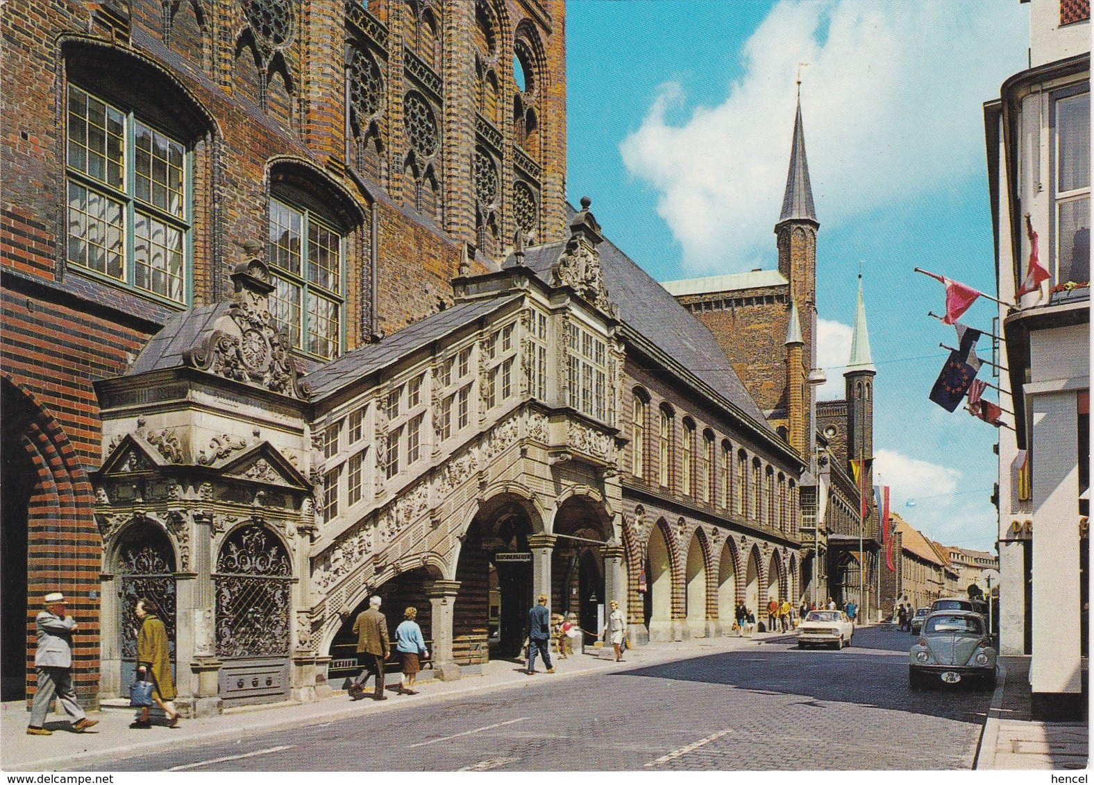 LÜBECK. Rathaustreppe - Luebeck