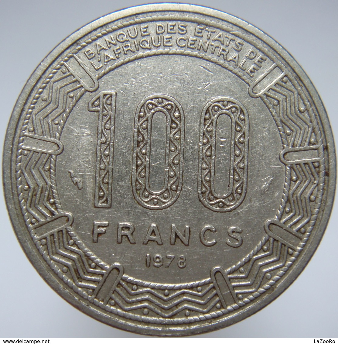 LaZooRo: Central African Republic 100 Francs 1978 VF / XF Bokassa - Repubblica Centroafricana