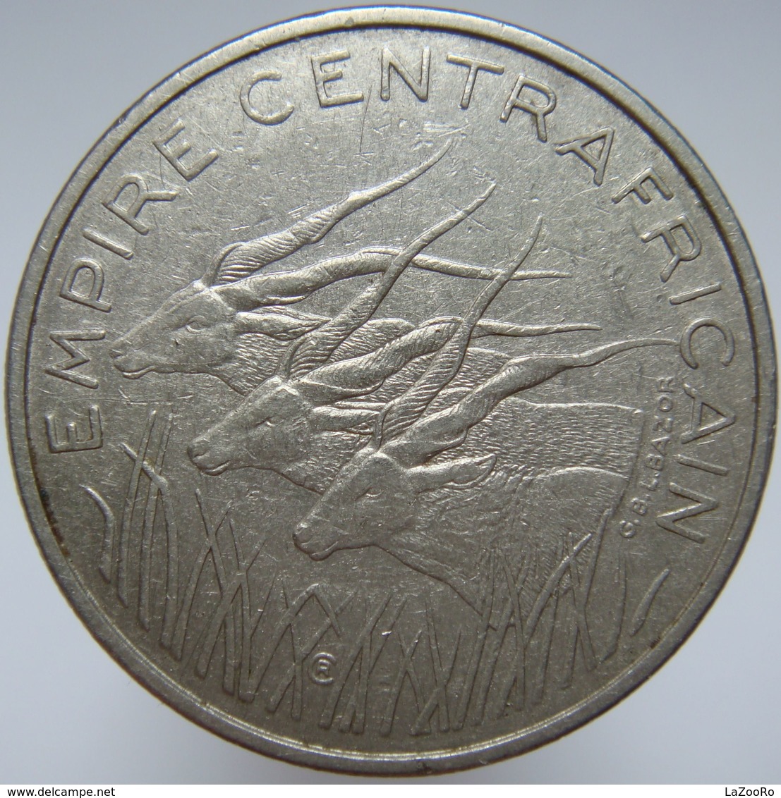 LaZooRo: Central African Republic 100 Francs 1978 VF / XF Bokassa - Repubblica Centroafricana