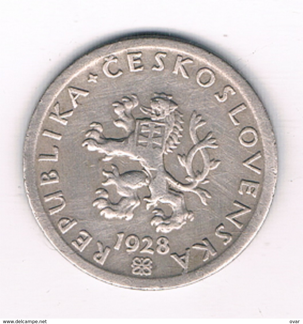 20 HALLER 1928  TSJECHOSLOWAKIJE /1068/ - Cecoslovacchia