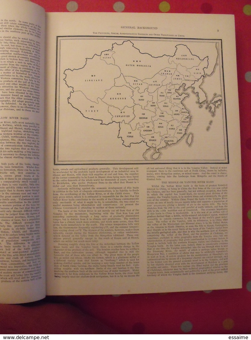 the christian occupation of China. Milton T. Stauffer. Shanghai 1922. religion, Chine