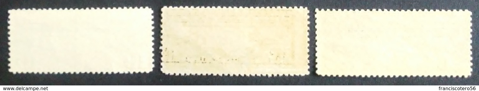 Estados - Unidos: Año. 1926/27 - AV. 3/Val.Serie. CPTA. (Inauguración De Las Líneas Postales) - 1b. 1918-1940 Nuovi