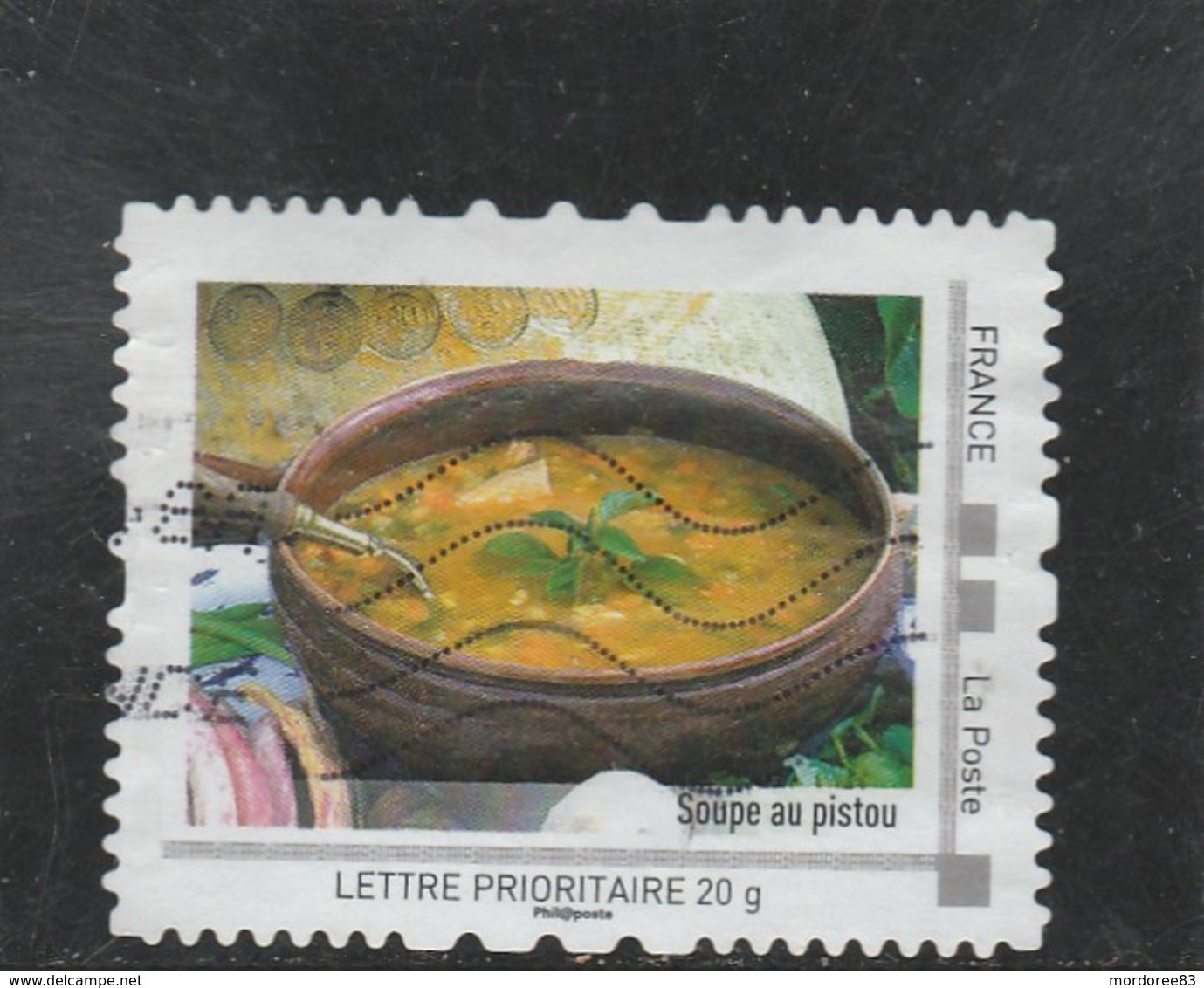 FRANCE 2010 ISSU COLLECTOR PROVENCE PACA  SOUPE AU PISTOU OBLITERE - Collectors