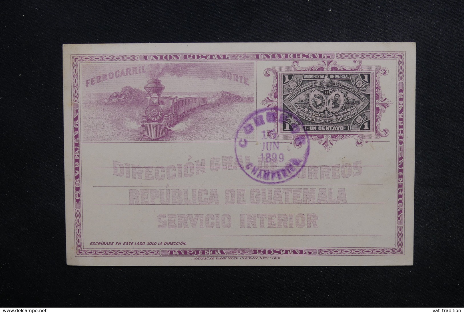 GUATEMALA - Entier Postal De 1899 - L 52716 - Guatemala