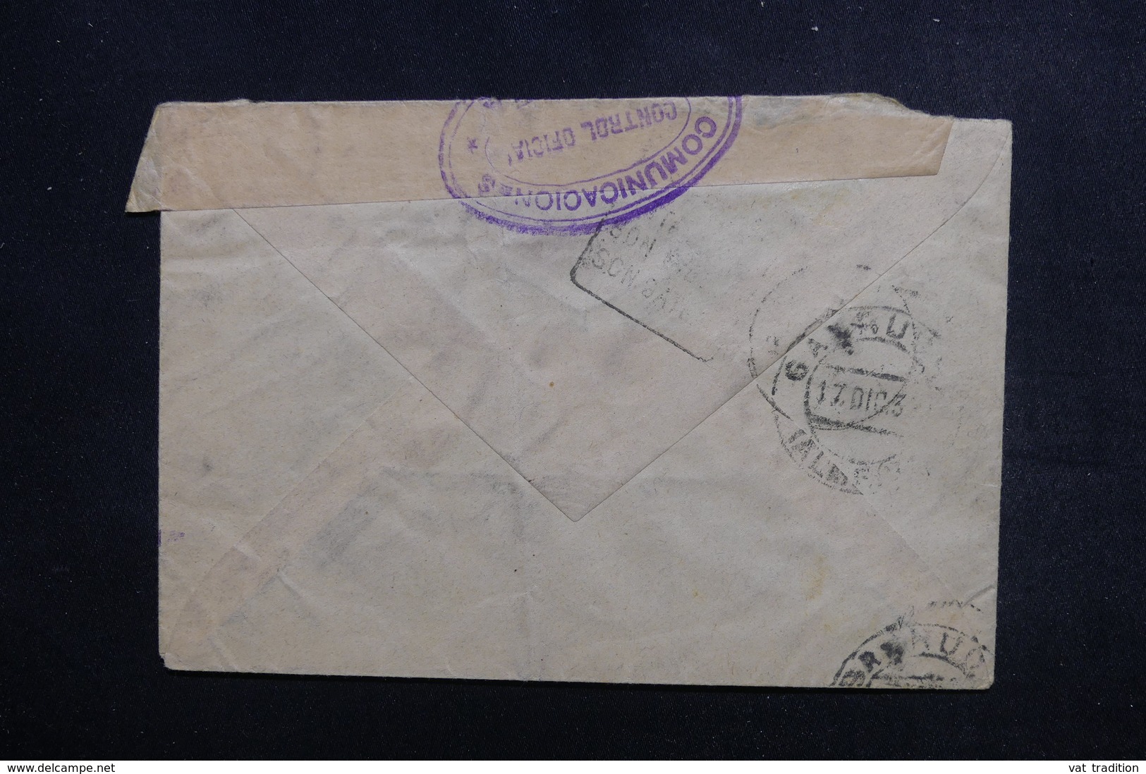 ESPAGNE - Enveloppe De Carboneras Pour La France En 1936 Avec Contrôle De Valencia , Affranchissement Plaisant - L 52719 - Marcas De Censura Republicana