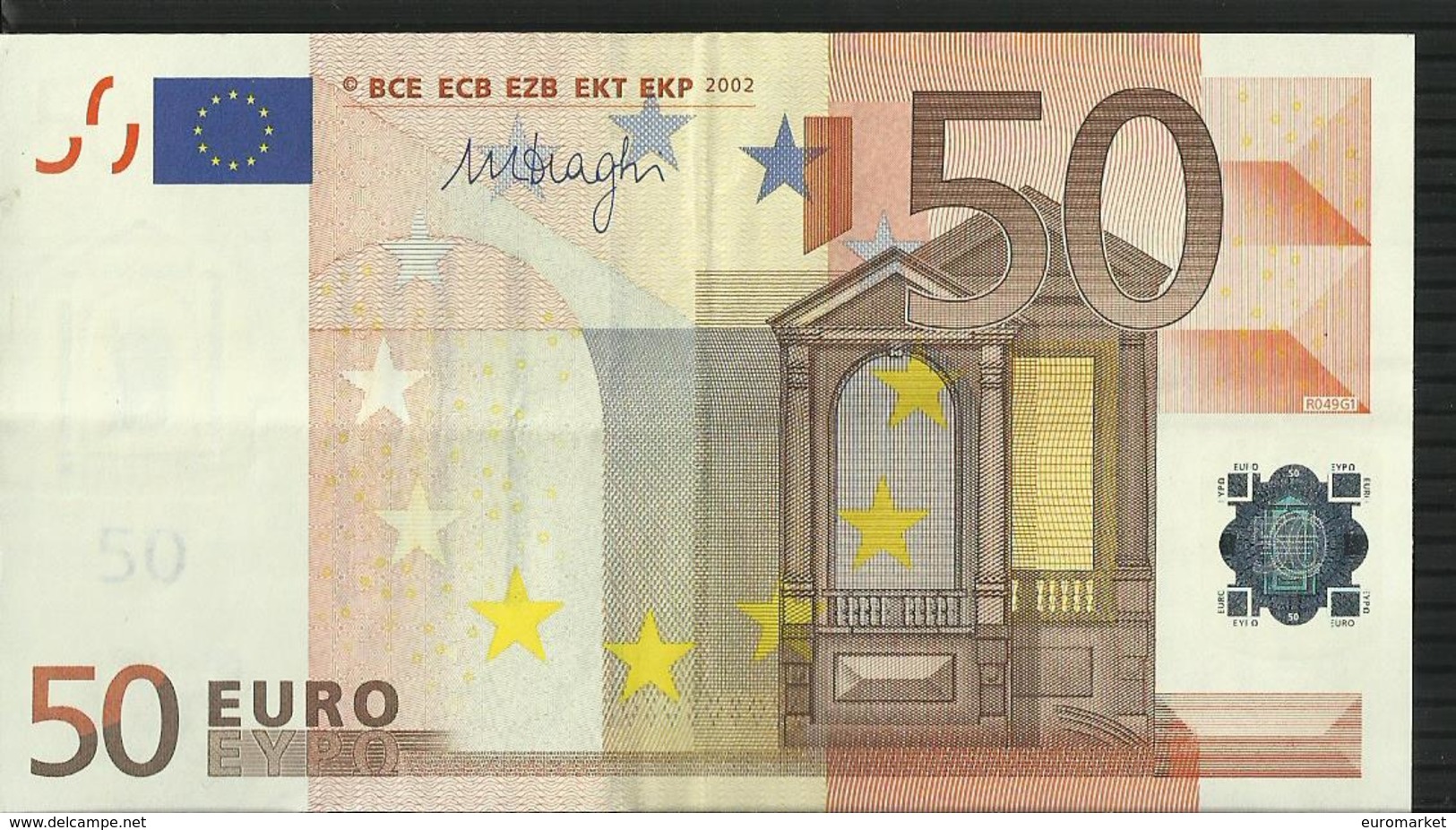 50 EURO SLOVENIE/SLOVENIA H R049 CIRCULE/CIRCULATED DRAGHI - 50 Euro