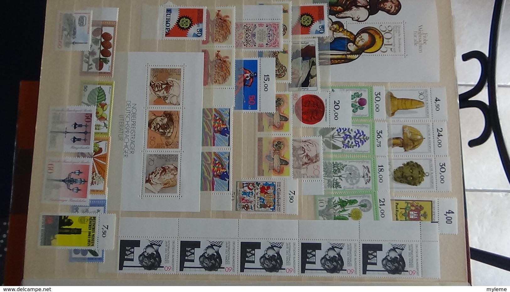 B367 Collection de timbres d'Allemagne ** dont bonnes petites valeurs. A saisir  !!!