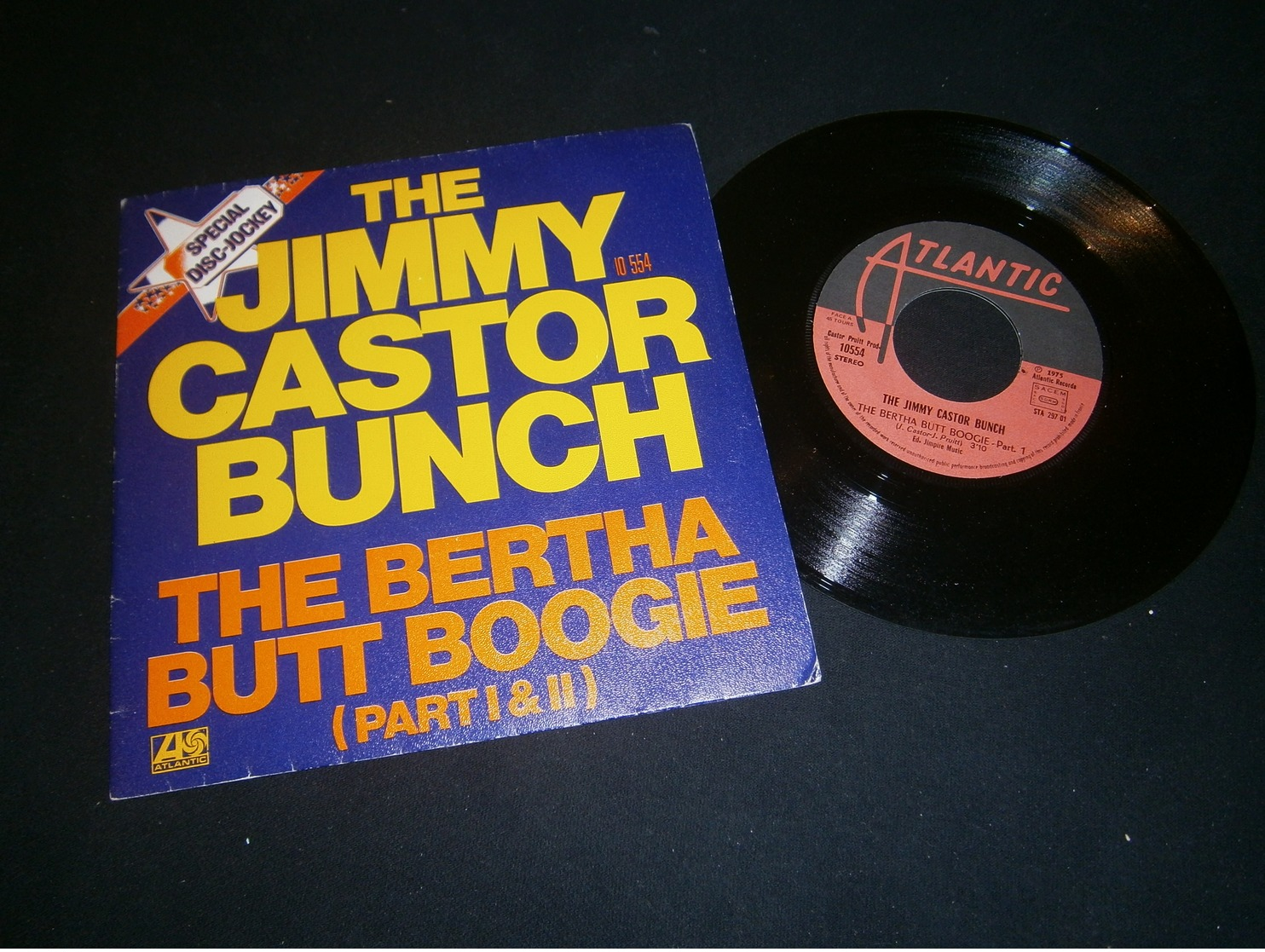 SP 45t / Jimmy Castor Bunch Atlantic - Soul - R&B