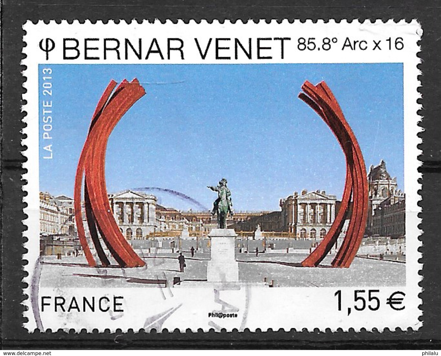 FRANCE 4723 Bernar Venet 85,8° Arc X 16 Arcs Au Château De Versailles. - Neufs