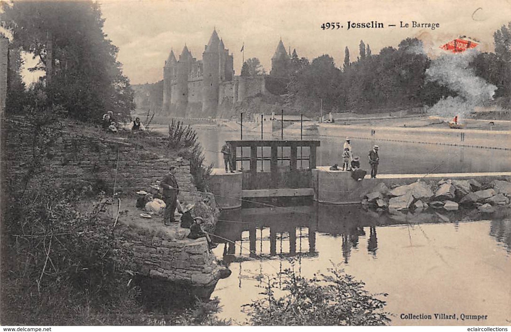 Josselin             56       Le Barrage         (voir Scan) - Josselin