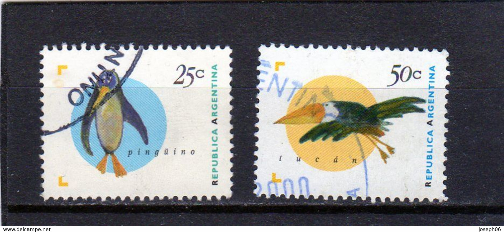 ARGENTINE       1995  Y. T. N°  1878  à  1882  Incomplet  Oblitéré - Used Stamps