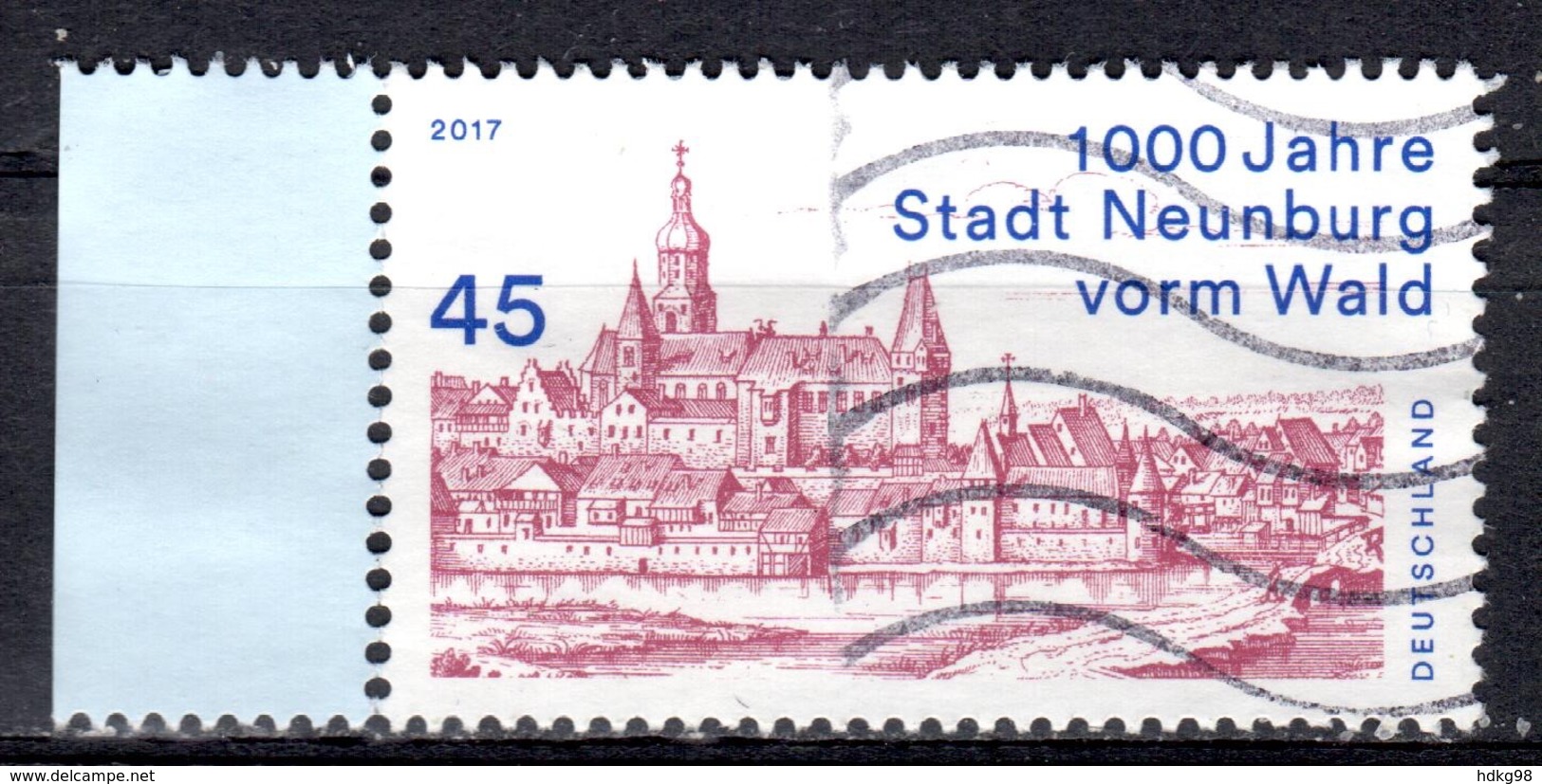 D+ Deutschland 2017 Mi 3290 Neunburg Vorm Wald - Used Stamps