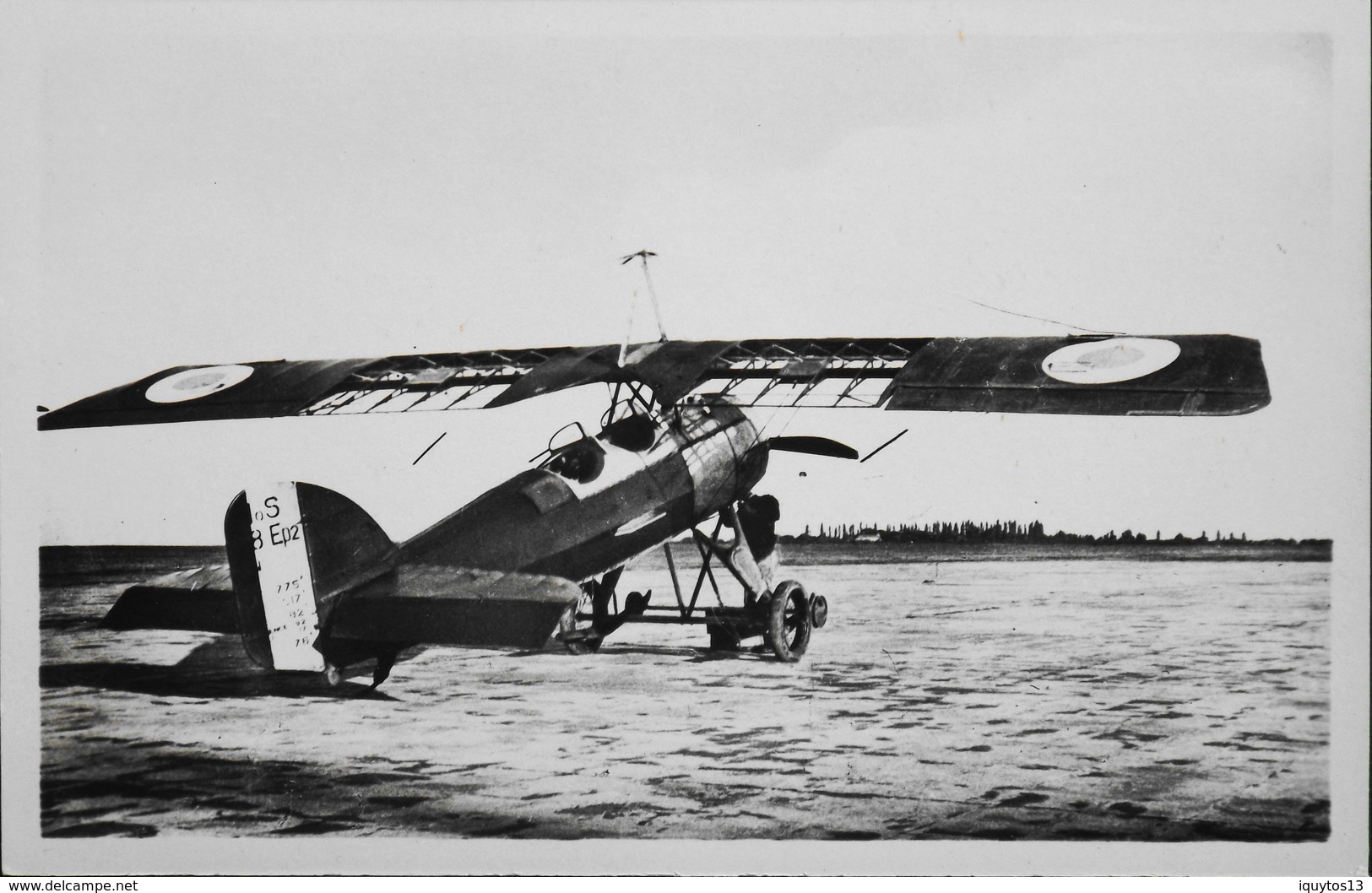 CPA. Carte-Photo > Entre Guerres > ISTRES-AVIATION - Avion MORANE Transformé En Rouleur - TBE - 1919-1938: Entre Guerres