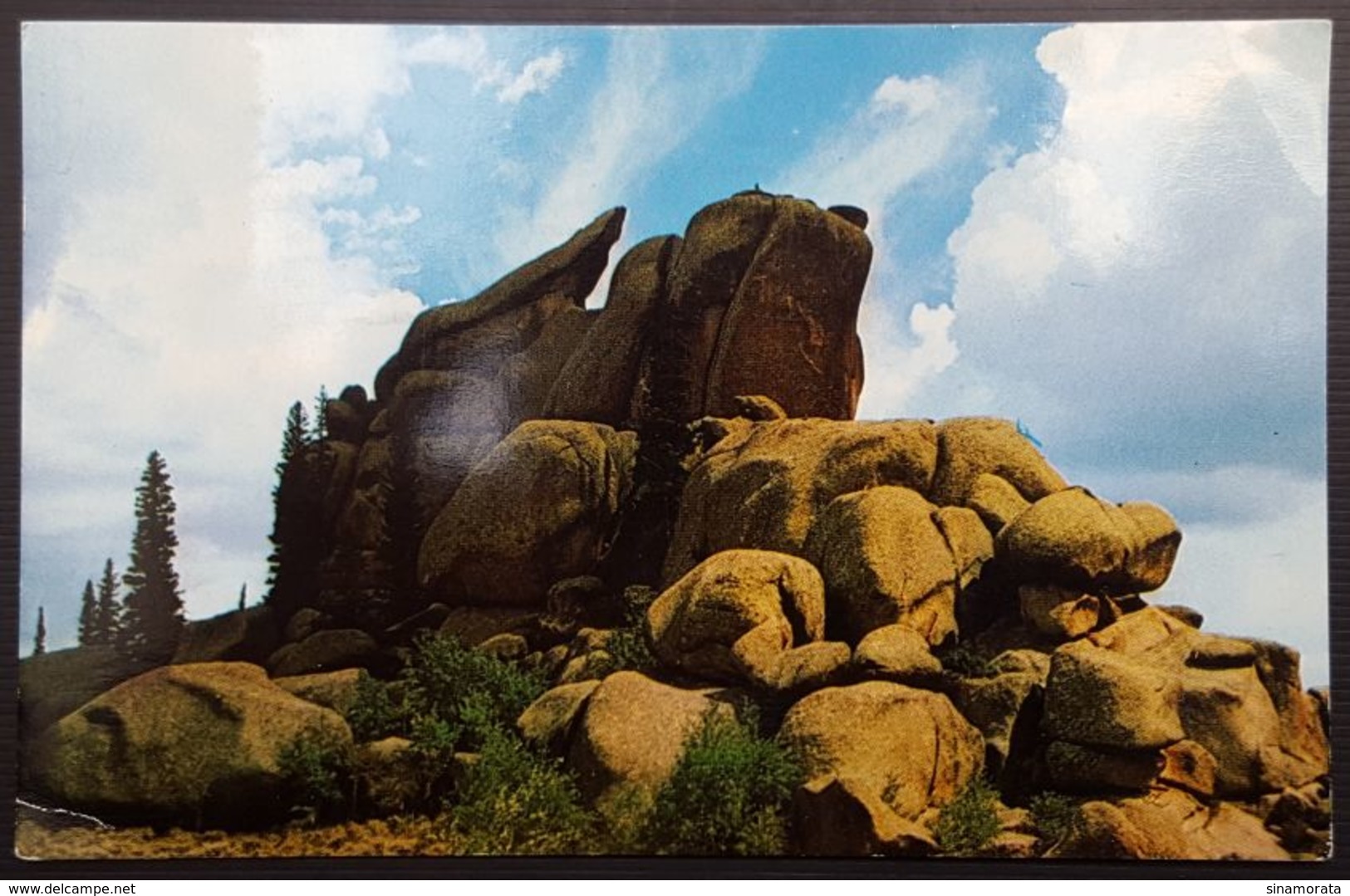 United States - The Rocks Of Vedau Woo Between Laramie And Chayenne, Wyoming. - Laramie