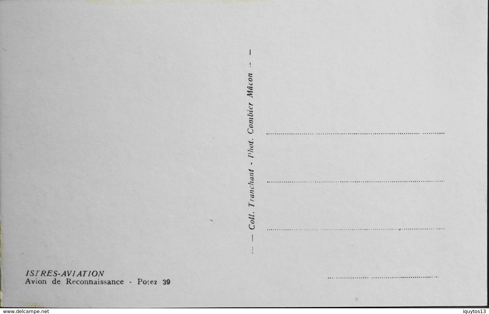 CPA. Carte-Photo > Entre Guerres > ISTRES-AVIATION - Avion De Reconnaissance POTEZ 39 - TBE - 1919-1938: Entre Guerres