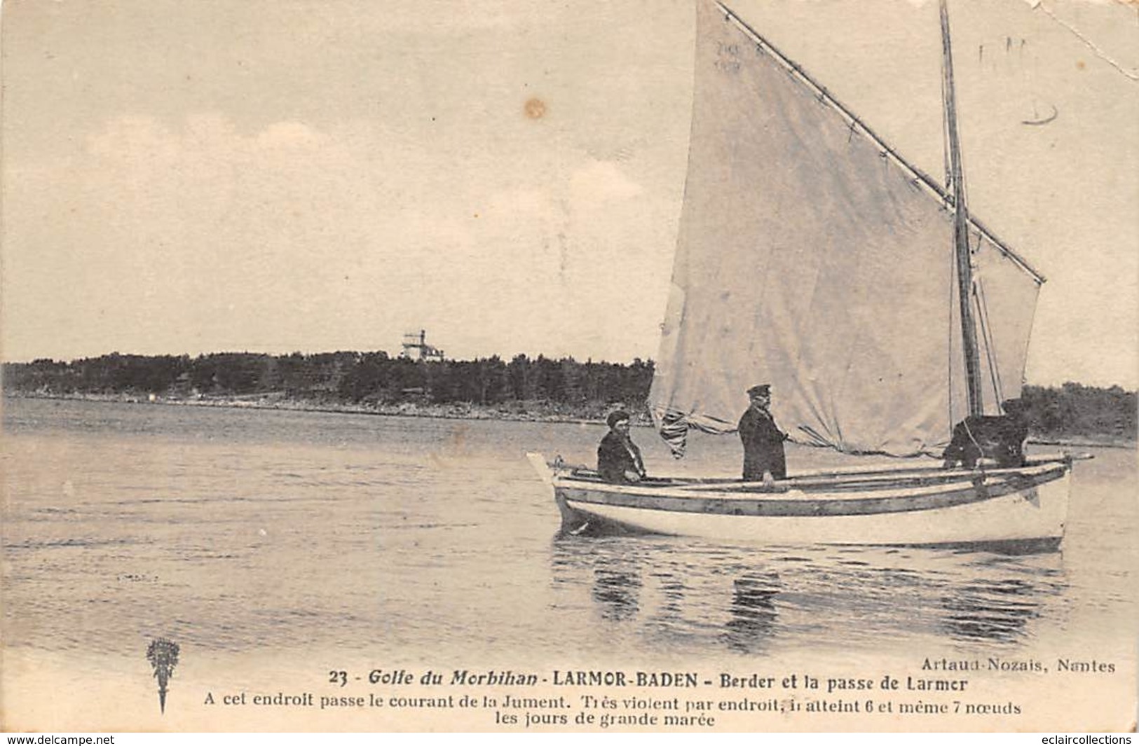 Larmor-Baden           56      Berder Et La Passe De Larmor         (voir Scan) - Autres & Non Classés